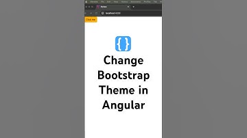 Change Bootstrap Colors in Angular Like a Pro 💻