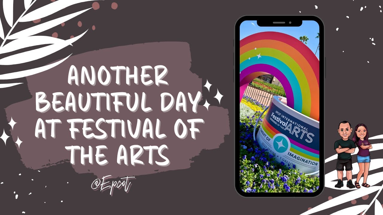 Festival of the Arts 2025 | Trying the Artist Palette Chocolate Chip Cookie & Figment Rainbow Cake