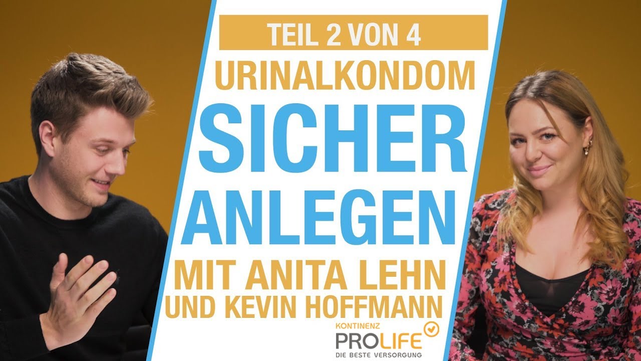 Urinalkondom - sicher anlegen
