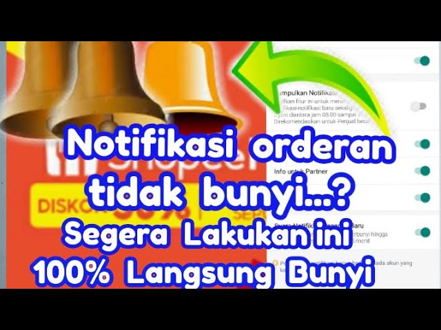 Notifikasi orderan masuk tidak bunyi? Gini cara mengatasinya 100% berhasil @band clasher class=