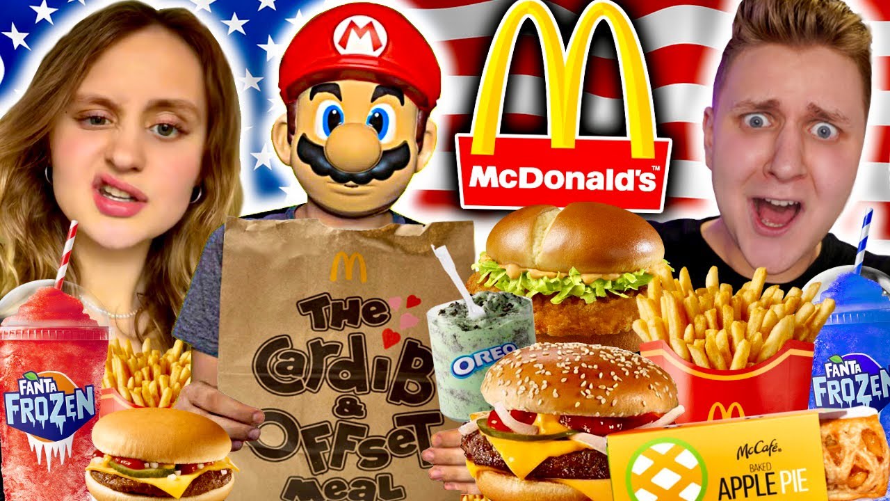 Zjedliśmy NOWY ZESTAW z McDonald's, którego NIE MA W POLSCE!  *UKRYTE MENU?🇺🇸*