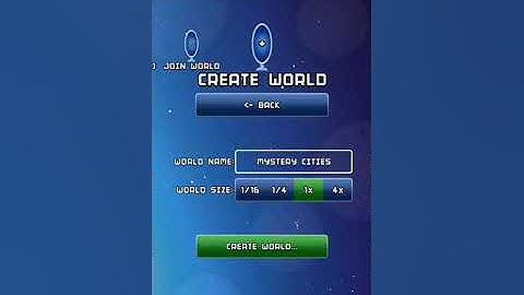 Blockheads: How to host a single player world