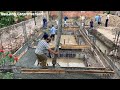 Construction Technique Of Reinforced Concrete Foundation Beams With Modern Machines