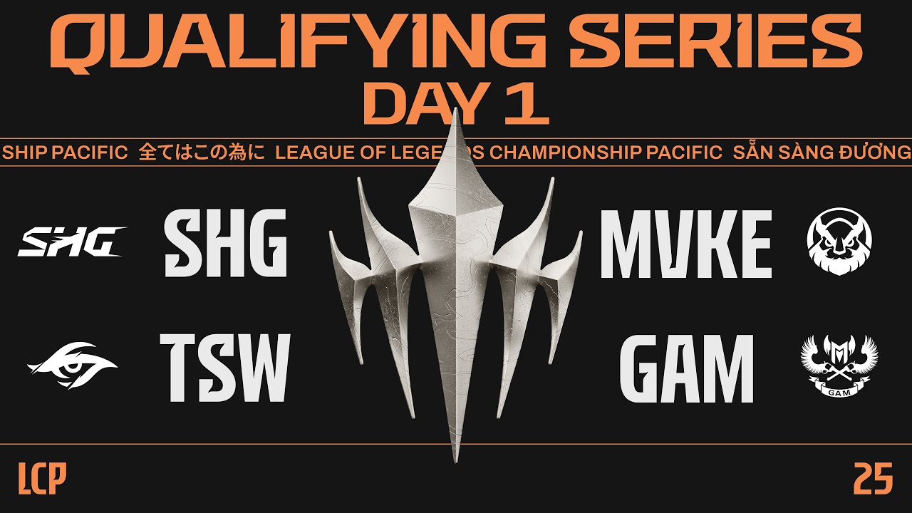 [中文] SHG vs MVKE / TSW vs GAM | 2025 LCP Season Kickoff Qualifying ...