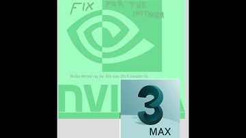 3ds max 2018 - how to install nvidia mental ray for 3ds max - tutorial EN.mov