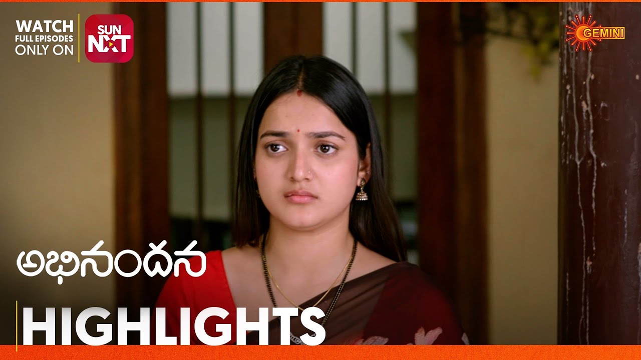 Abhinandana - Highlights of the day | Watch full EP only on Sun NXT | 06 Mar 2026 | Gemini TV