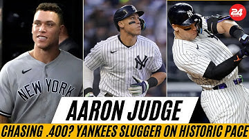 Aaron Judge Chasing .400?! Yankees Slugger on Historic Pace – Can He Do the Unthinkable?