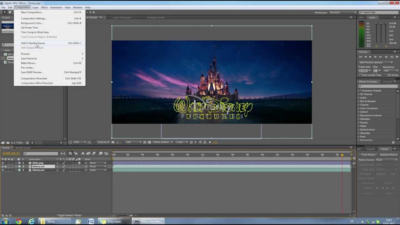 Tutorial Disney Intro Hd Youtube