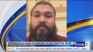 VIDEO: Pensacola man charged with taking part in Capitol riot