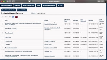 How to Access Your Library Account