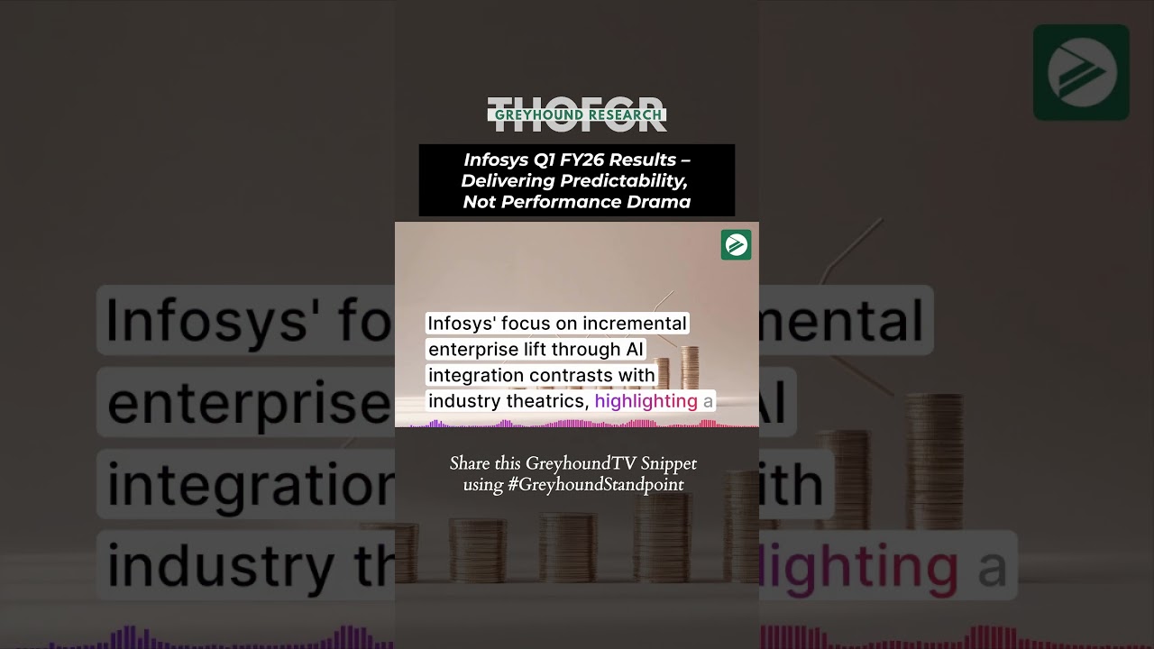 Infosys Q1 FY26 Results – Delivering Predictability, Not Performance Drama 