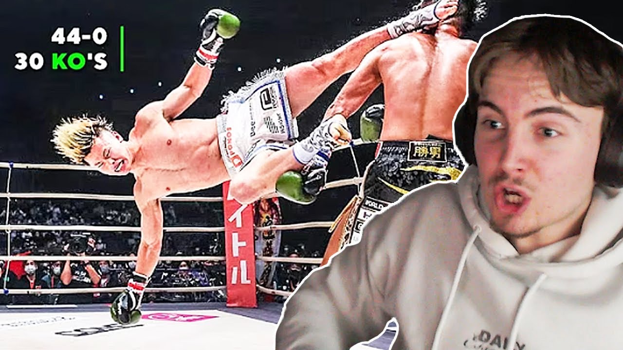 HE'S A MACHINE!! Wunderkind Knocks Out with Somersaults - Tenshin Nasukawa | REACTION