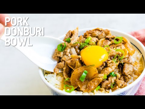 Pork Donburi Bowl