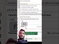 Highlight Rows in Excel 🔥 #excel #shorts #ytshorts