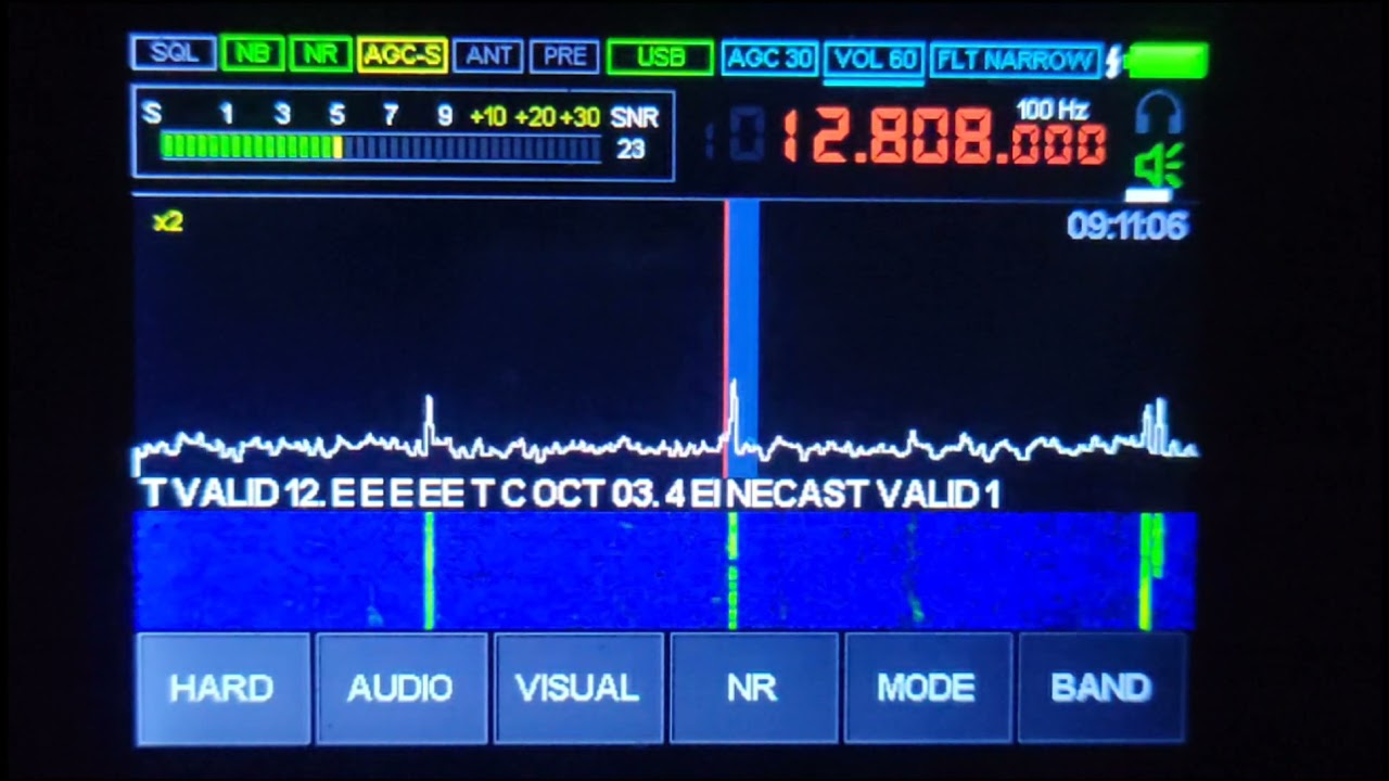 KPH SAN FRANCISCO CW DECODE - MACHILITE DSP SDR RECEIVER 10-3-2021