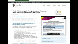 UNAD | Methodology in Foreign Language Teaching | Phase 3 Practical Component  ¡SOLUCIÓN! Net Worth
