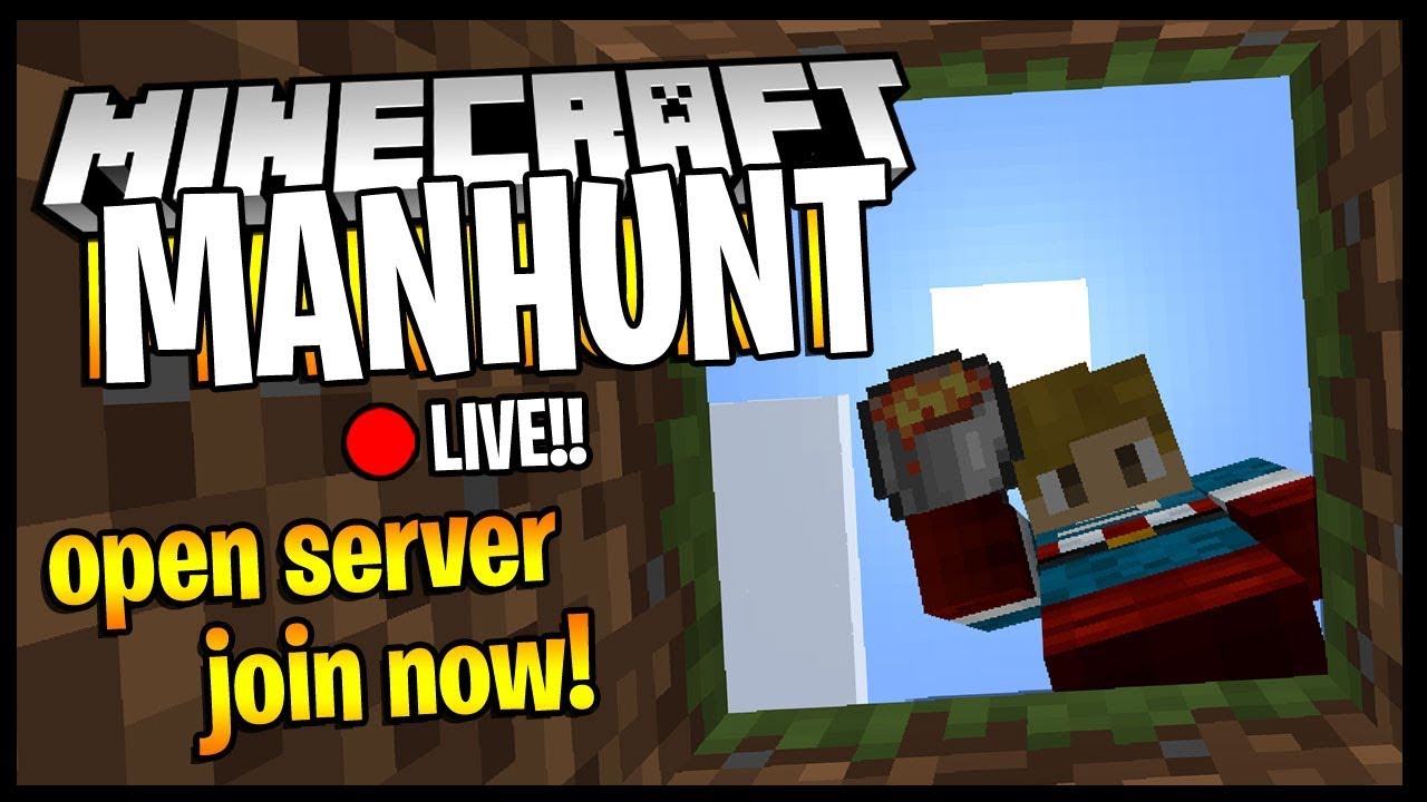 MINECRAFT MANHUNT!! | LAST SURVIVOR WINS!! | Minecraft 1.15.2 Livestream - ‎