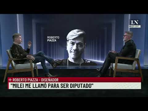 Roberto Piazza con Luis Novaresio