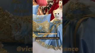Cinderella Blue Quinceanera Accessories Princess Teddy Bear