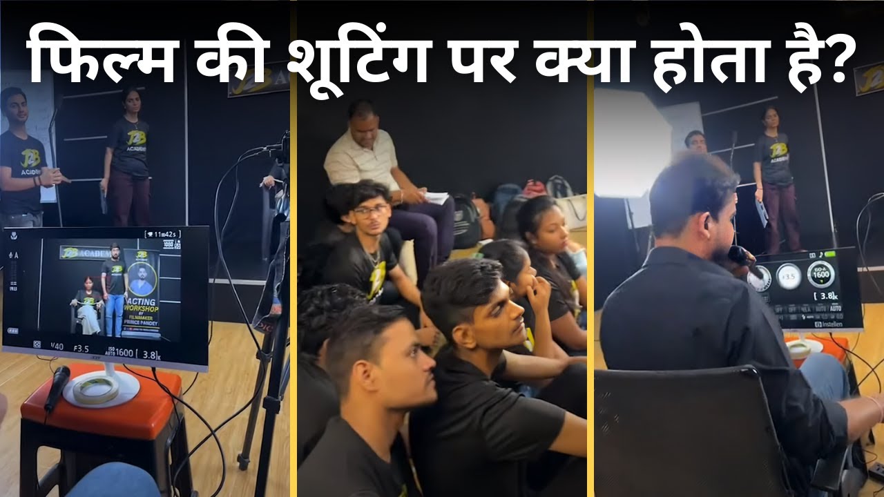 Live acting class | Live shooting |Short Film Rehearsal J2b Academy| 