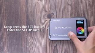 Pilotfly AtomCUBE RX1 RGBCW Light - Instruction of APP Bluetooth Connection. screenshot 4