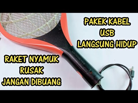 CARA PERBAIKI RAKET NYAMUK MATI/ANDA WAJIB COBA CARA INI