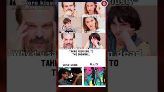 Hopper’s Worst Nightmare: Mileven at the Snowball! 😂 | Stranger Things 4 Life #strangerthings #yt
