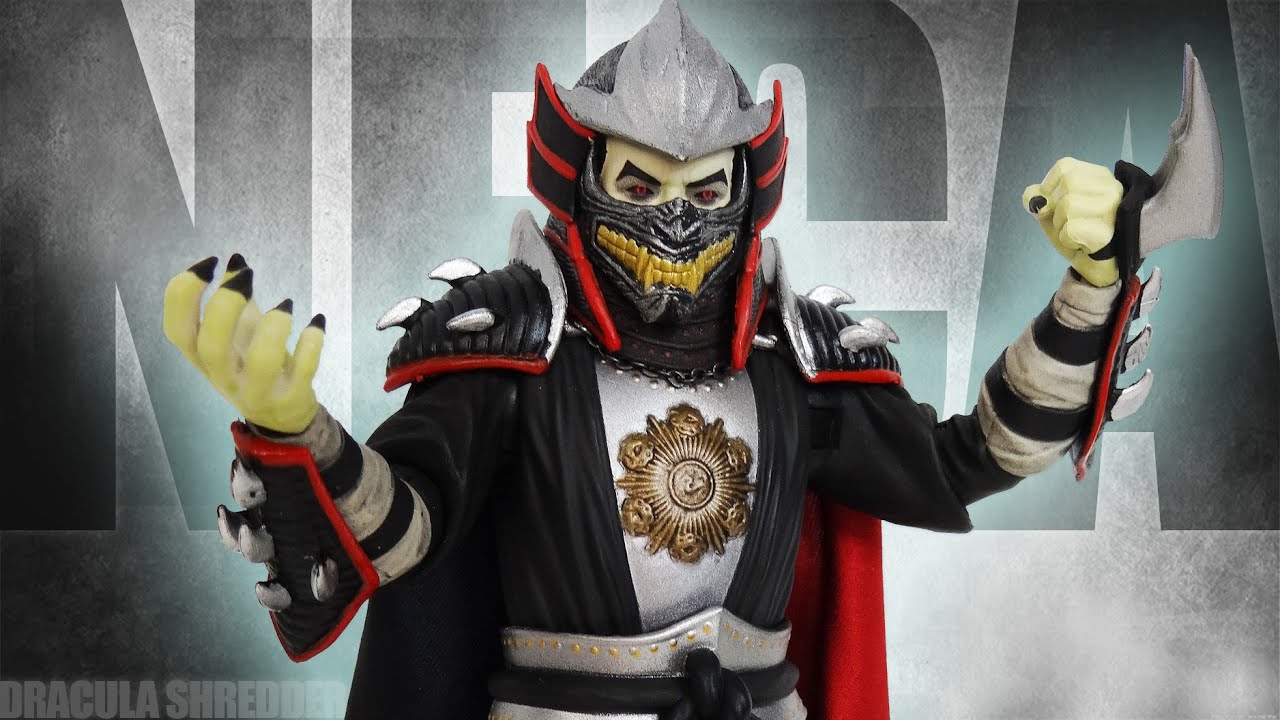 Neca - TMNT x Universal Monsters - Dracula Shredder Review - YouTube