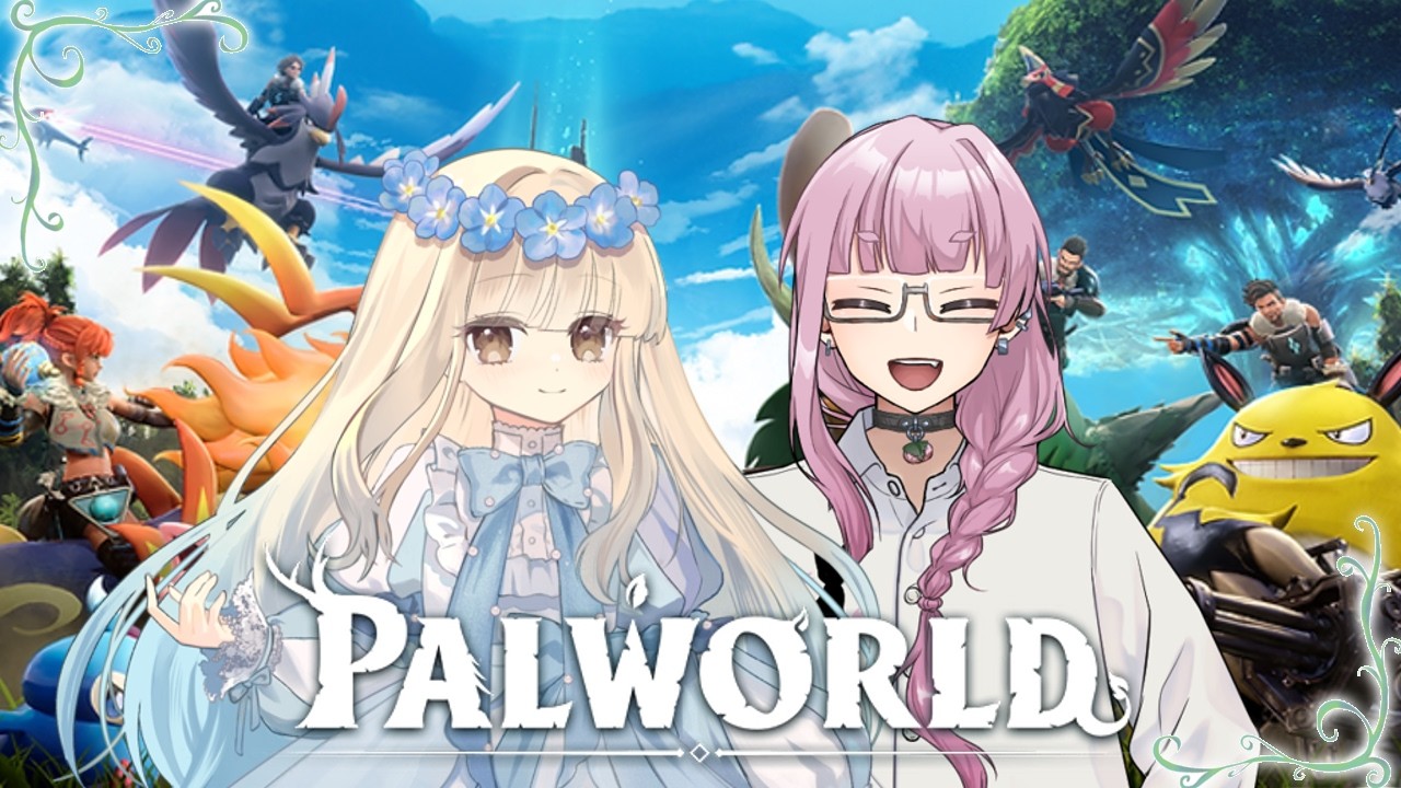 Palworld】今日はどんなパルが捕まえられるかな？【Camellia/TeamSKY