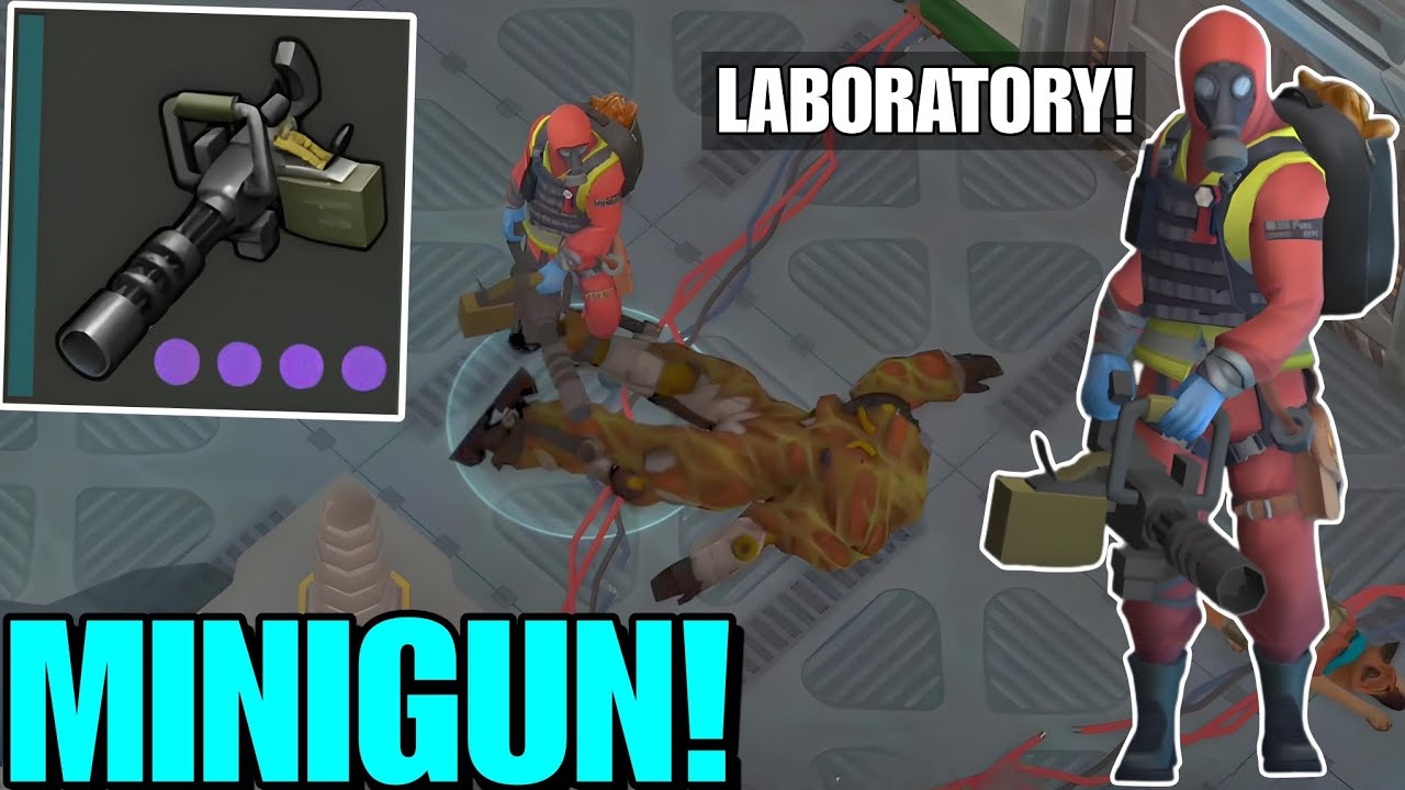 THESE MINIGUNS ARE OP! - MINIGUN VS LABORATORY A1, A2, B1, B2 - Last Day on Earth: Survival
