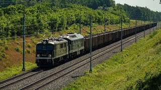 Pociągi PKP Intercity i towarowe w Szczedrzykowicach na E30 3/4