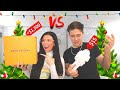 CHEAP VS EXPENSIVE CHRISTMAS PRESENTS CHALLENGE 🎁