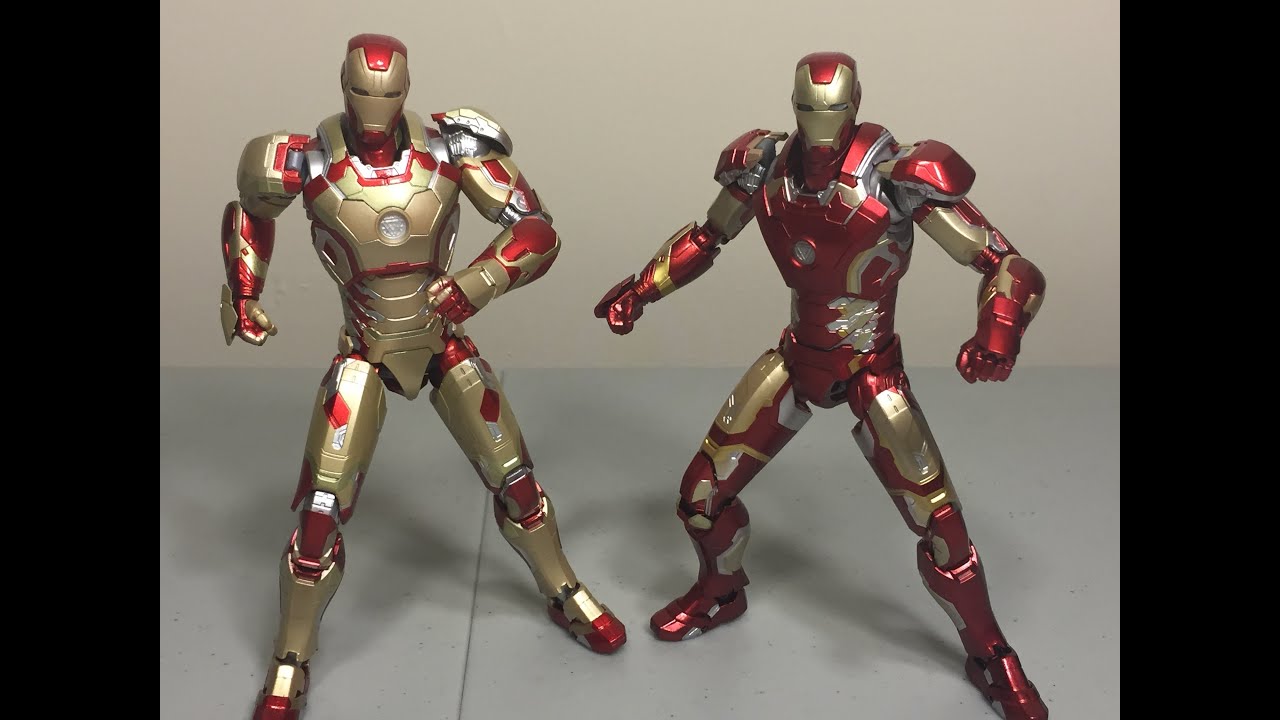Review S H Figuarts Iron Man Mk 42 43 Youtube