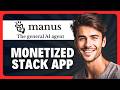 How to Build a Monetized Full Stack App with Manus AI in 2026