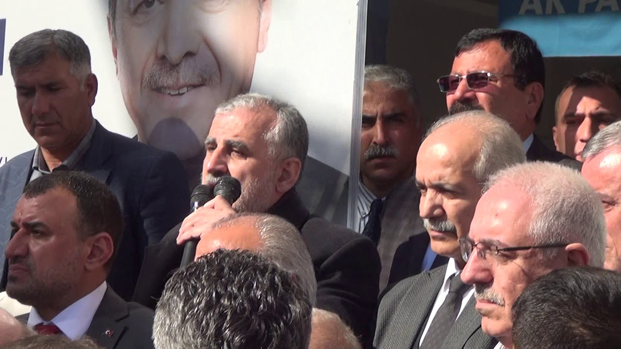 AK Parti Midyat Belediye Başkanı Şehmus Nasıroğlu ve Veysi Şahin Seçim Çalışmaları