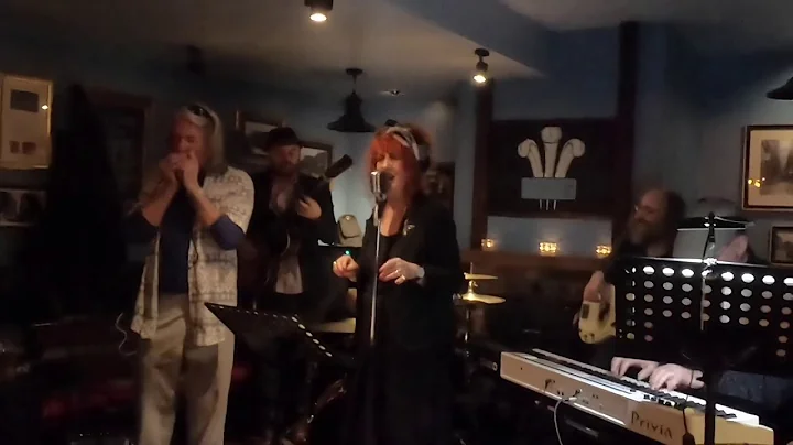 Sue Fear with LIFE at the Prince of Wales, Cambrid...
