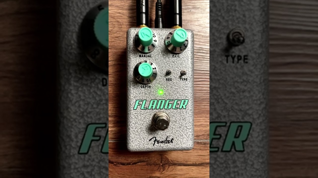 Fender Flanger エフェクター エフェクターペダル「HAMMERTONE™️ PEDALS」- FLANGER #shorts - YouTube