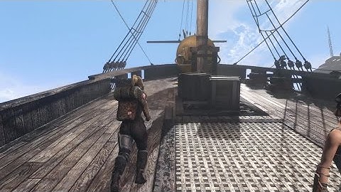 Fallout 4 - What happens when you go aboard the USS Constitution during it