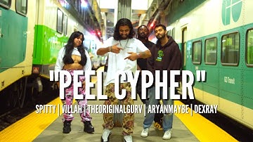 Spitty - Peel Cypher ft. V!LLAH, TheOriginalGurv, aryanmaybe, Dexray (Official Music Video)