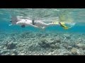 Snorkeling from the Overwater Villa at Constance Halaveli Maldives