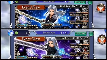 DFFOO Global: Sephiroth LD+Burst arrive to the Global side! Freezes and Game Crashes galore!