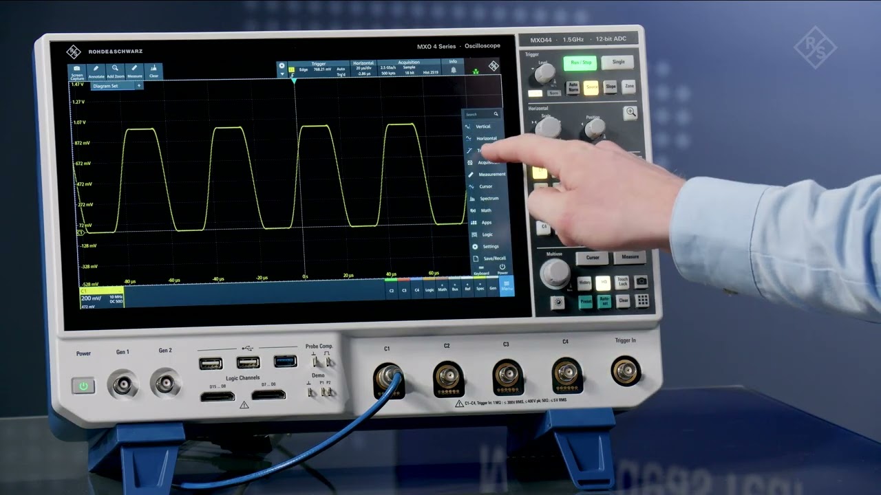 R&S®MXO 4 Oscilloscope