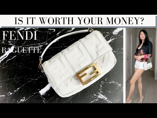 Is Fendi Baguette Mini Worth it in 2022? | 2 Yr Review & Comparison | Wear & Tear | What Fits class=