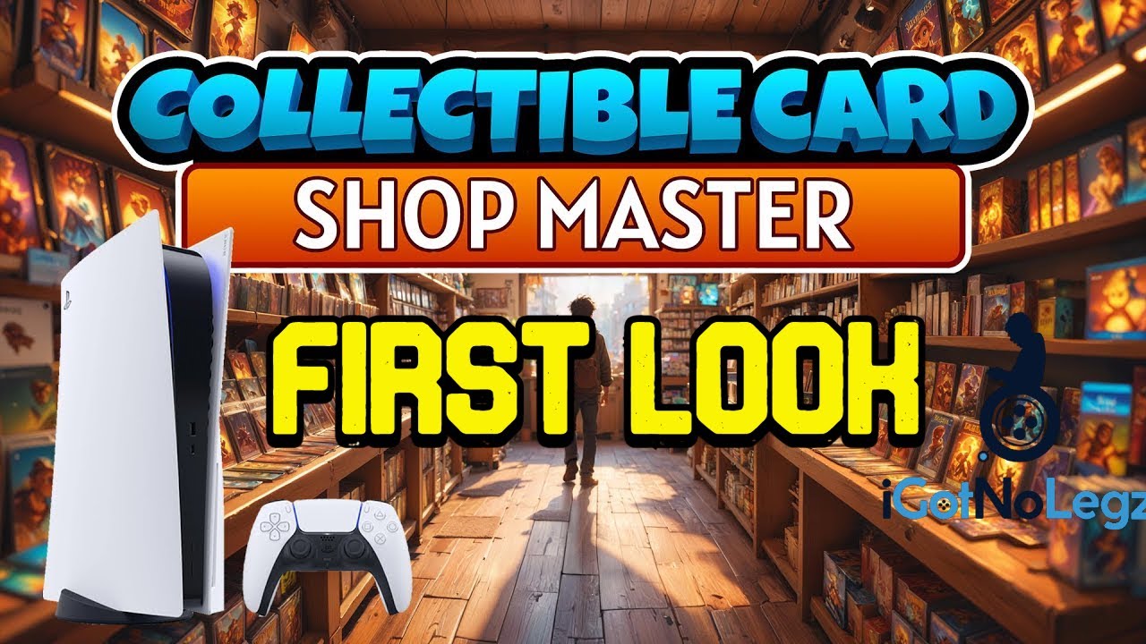 First Look | Collectible Card Shop Master | PlayStation 5