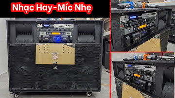 Loa Kéo 3 Bass Chuyên Làm Karaoke Lưu Động SUB MẠNH HÁT HAY MTLK2950  LH: 0932669768