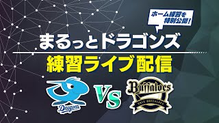 Live【中日ドラゴンズ】試合前の練習をライブ配信！まるっとドラゴンズ練習ライブ配信「中日×オリックス」(2025年6月17日)