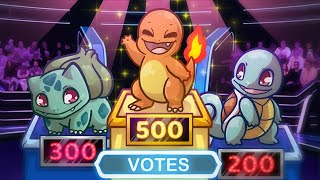 1000 People choose our Pokemon, then we battle