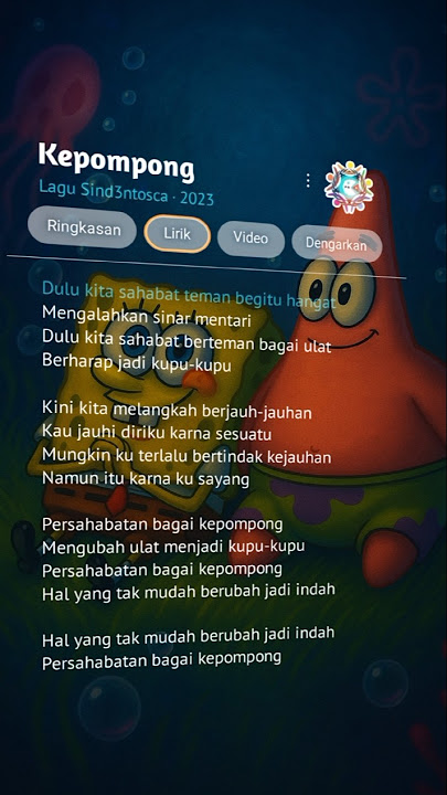 Kepompong Lagu Sind3ntosca ‧ 2023 #kepompong #sind3ntisca #liriklagu #lirik