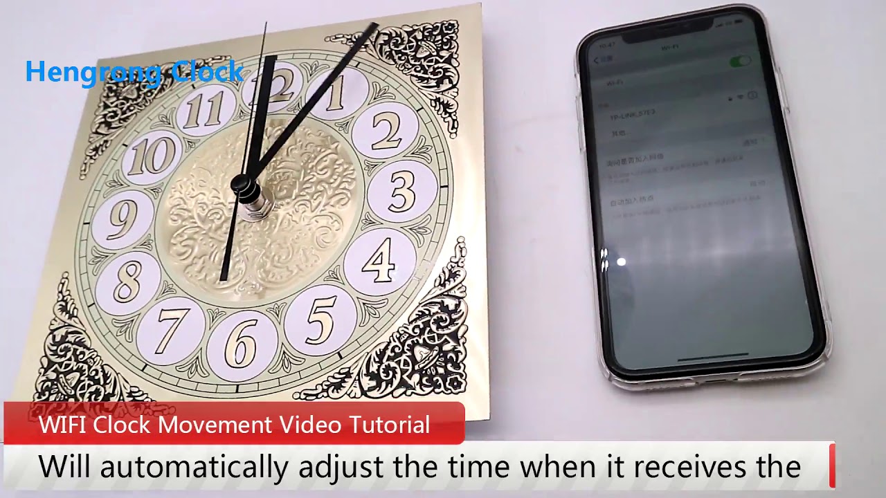 WiFi Clock Movements - YouTube