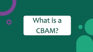What is a Carbon Border Adjustment Mechanism (CBAM)?